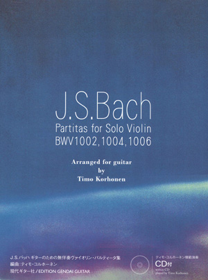 Partitas for solo violin (arr. Korhonen)(gu,2CD,facsimile)