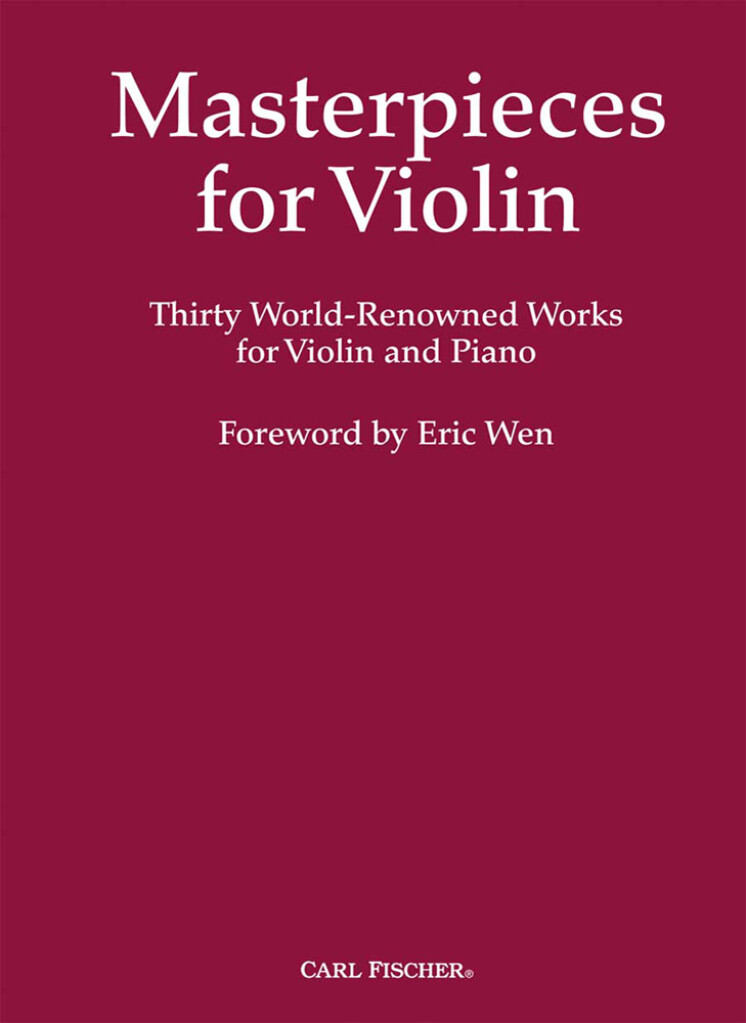 Masterpieces for Violin (vl,pf)