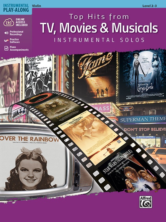 Top Hits from TV, Movies & Musicals (violin)