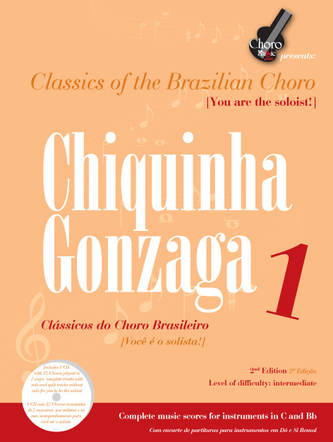 Brazilian Choro:Chiquinha Gonzaga (fl/cl/sax)(book+CD)