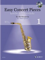 Easy concert pieces 1 (asax+CD)