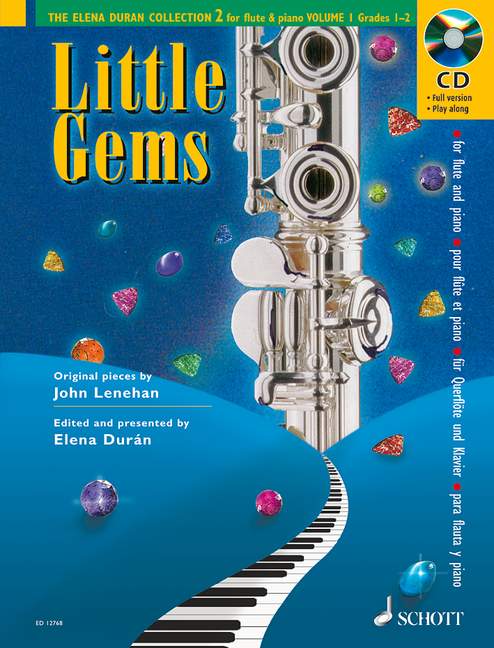 Little Gems (Durán)(fl,pf+CD)