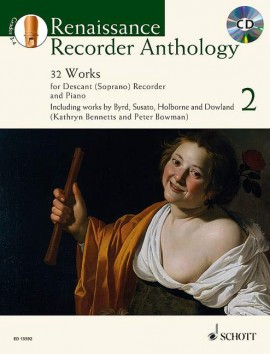 Renaissance Recorder Anthology 2 (fds,pf)
