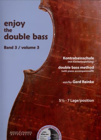 Enjoy the Double Bass 3 (cb,pf+CD)