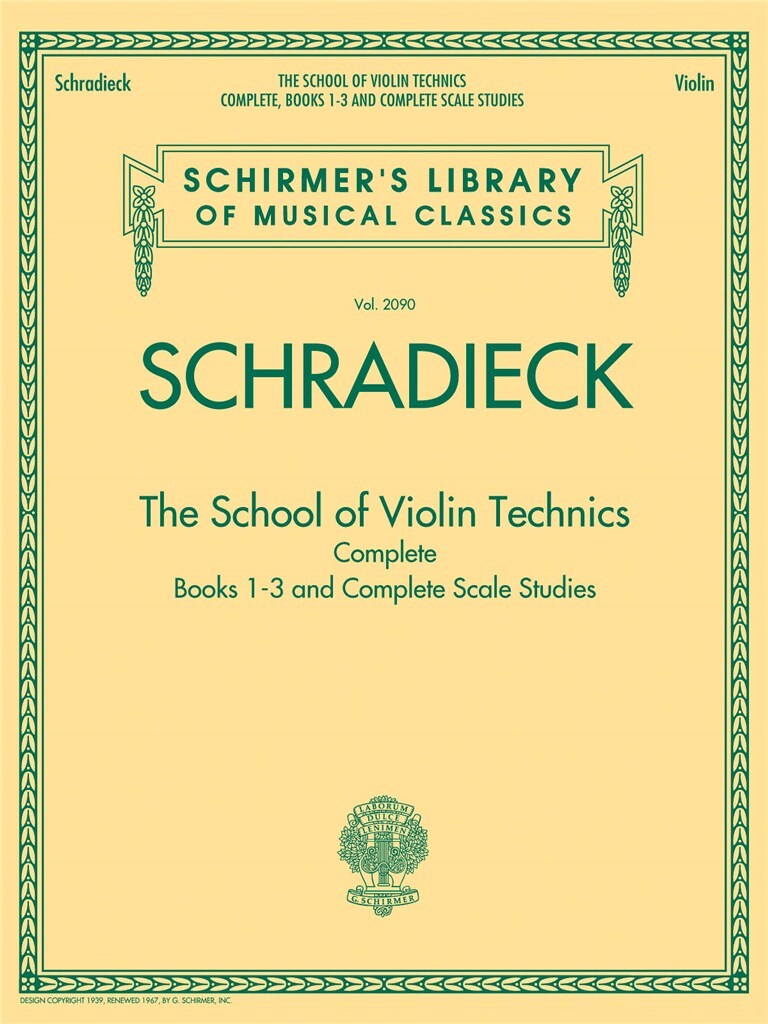 School of Violin Technics Complete (vl)
