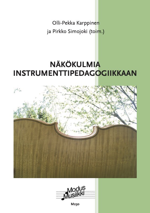 Näkökulmia instrumenttipedagogiikkaan