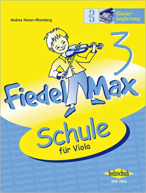 Fiedel Max - Schule 3 Viola (piano accompaniment)