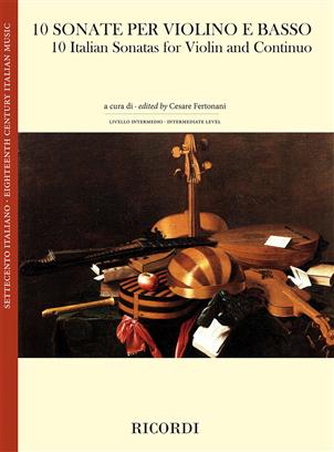 10 Italian Sonatas for Violin and Continuo (vl,bc)