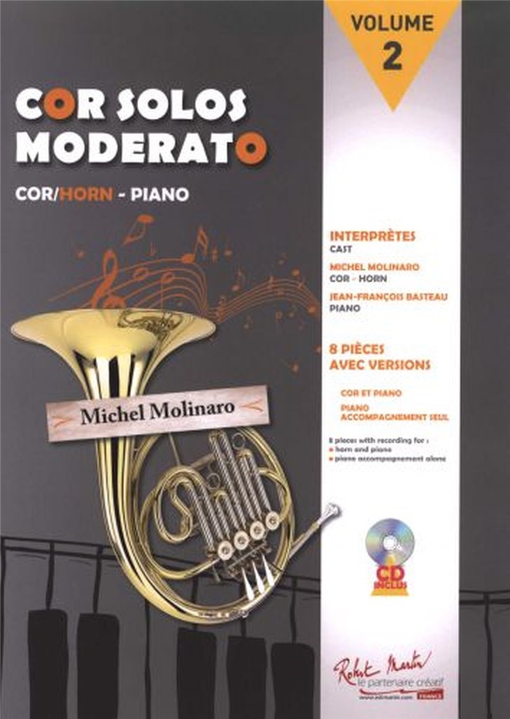 Cor Solos Moderato 2 (Molinaro)(cor,pf)