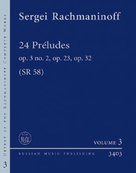 Preludes op 3/2,23,32 (critical edition)(pf)