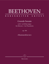Sonate B op 106 "Hammerklavier" (pf)
