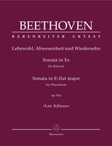 Sonata Es op 81a (Les Adieux)(pf)