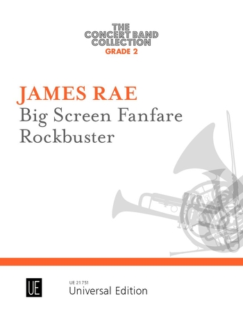 Big Screen Fanfare & Rockbuster (concert band)(score,parts)