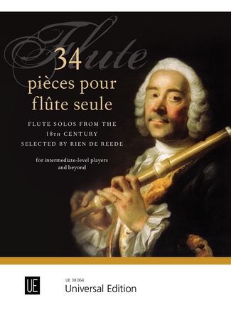 34 pieces pour flute seule (fl)